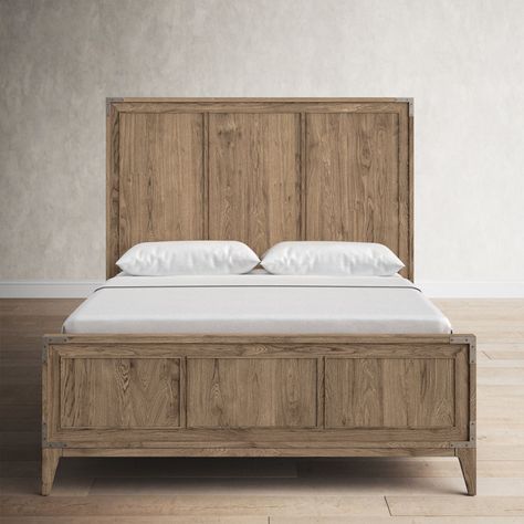 Wood King Bed, Wood Bedroom Sets, The Perfect Marriage, Metal Braces, Wood Bedroom Furniture, Classic Bed, Bed Wood, Standard Bed, King Bed Frame