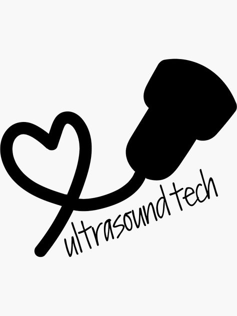 "Ultrasound Tech with Wand" Sticker by megnance27 | Redbubble Sonography Tattoo, Ultrasound Tech Quotes, Future Ultrasound Tech, Graduation Cap Designs Ultrasound Tech, Ultrasound Tech Pictures, Ultrasound Tech Black Women, Ultrasound Technician Aesthetic Pink, Ultrasound Tech Graduation Cap, Ultrasound Tech Graduation Pictures