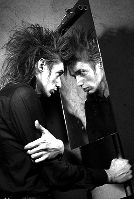 Blixa Bargeld Blixa Bargeld, Nick Cave, A Mirror, Mirror, Wall, Hair