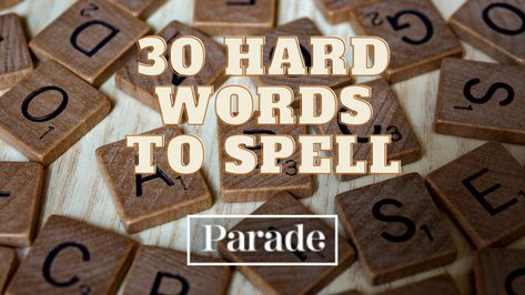 Hard Words To Spell, Test Your Friends, Difficult Words, Words To Spell, Commonly Misspelled Words, Double Consonants, Misspelled Words, O Words, Hard Words