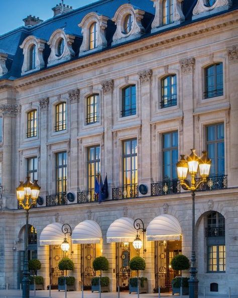 Ritz Paris on Instagram Ritz Hotel Paris, Statue Of Liberty Facts, Parisian Luxury, The Ritz Paris, Ritz Hotel, Ritz Paris, Luxury Hotel Room, Romantic Paris, Neoclassical Architecture