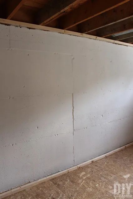 How To Cover Cement Walls In Basement, Basement Wall Ideas Without Drywall, Basement Office, Basement Finishing, Cement Walls, Basement Walls, Office Crafts, Basement Remodel, Craft Room Office