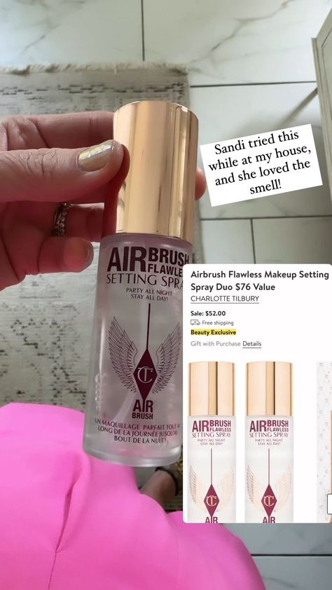 Love this airbrush flawless makeup setting spray. I purchased it as a best of beauty find and have been using it since #LTKxNSale #LTKsalealert #LTKbeauty Makeup List, Makeup Setting Spray, Airbrush Makeup, Exclusive Gift, Flawless Makeup, Beauty Favorites, Stay The Night, Setting Spray, Party Night