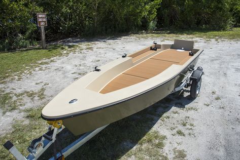 Jameson's Savannah Micro Skiff | Skiff Life - Fishing & Boating Articles, Classifieds, Photos and Video Micro Skiff, Flats Boats, Fishing Tricks, Bass Fishing Boats, Fishing Yachts, Fishing Boats For Sale, Small Fishing Boats, Fishing Room, Small Sailboats