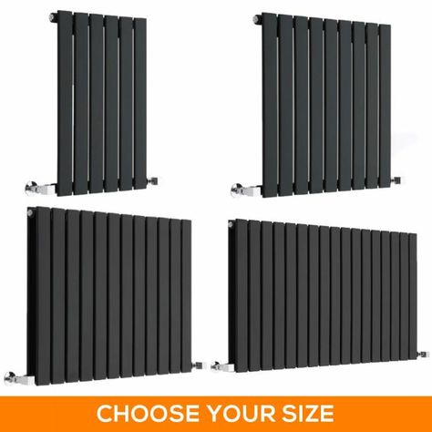 Colour Radiators, Radiator Heater, Radiators Modern, Horizontal Radiators, Vertical Radiators, Designer Radiator, Radiator Cover, Contemporary Living Spaces, The Alpha