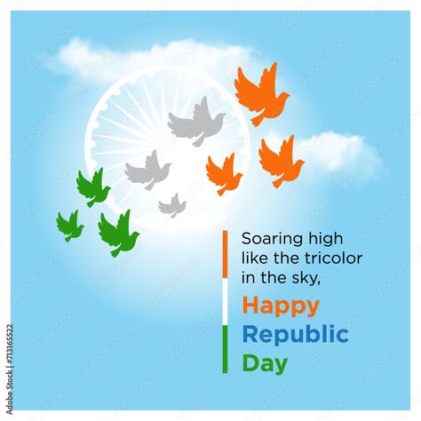 India Happy Republic Day Creative Social Media Design Post Template Vector, Facebook ads, instagram design, feed, post, design, advertising, digital marketing agency, creative as, creative wishes,creve greetings, creatve social media post, digital branding, poster, banner, indian background, indian bg, indian templates, happy republic day greetings, republic day wishes, real estate, facebook ads. google ads, instagram post, facebook design, design post, wishes templates, dove, flying Republic Day Creative, Social Media Design Post, Creative Social Media Design, Indian Background, Branding Poster, Ads Instagram, Digital Branding, Happy Republic Day, Poster Banner