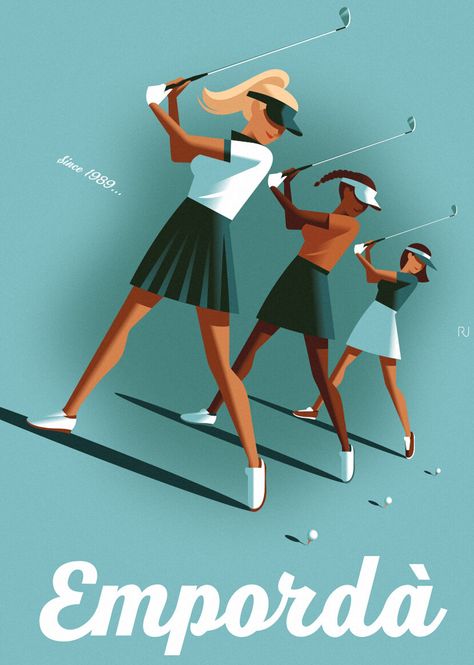 Art Deco Mood Board, City Maps Design, Badminton Court, Golf Art, Brand Mark, Travel Art Print, Sport Illustration, Golf Clothing, Composition Design