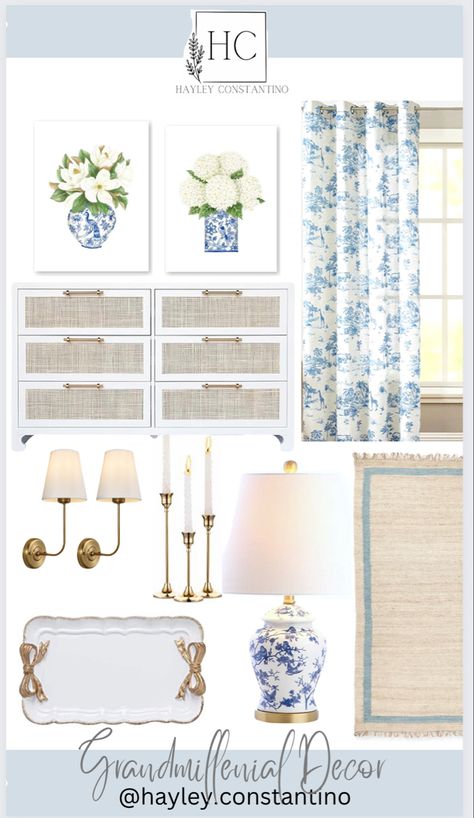 Grand Millennial Artwork, Grand Millennial Bathroom Decor, Coastal Grand Millenial Bedroom, Grand Millennial Gallery Wall, Grand Millennial Dresser Decor, Grand Melinnial Style Bedroom, Grand Millennial Curtains, Grand Millennial Kitchen Decor, Grand Millenial Artwork