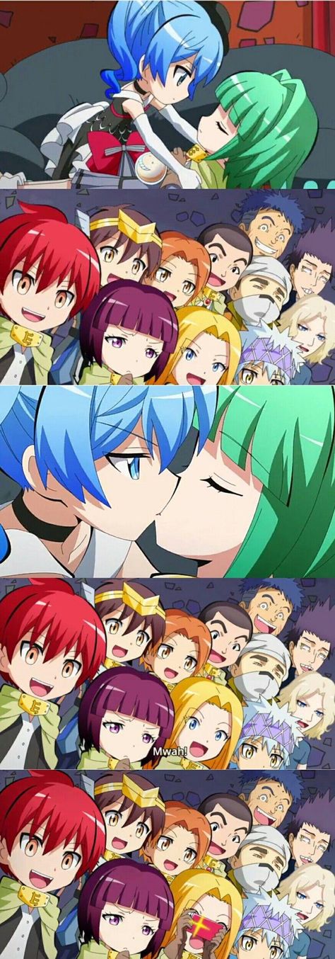 Koro Sensei Quest Wallpapers - Wallpaper Cave Nagisa Kiss Kayano, Koro Sensei Quest, Nagisa X Kayano, Classroom Memes, Nagisa And Karma, Koro Sensei, Nagisa Shiota, Karma Akabane, Anime Jokes