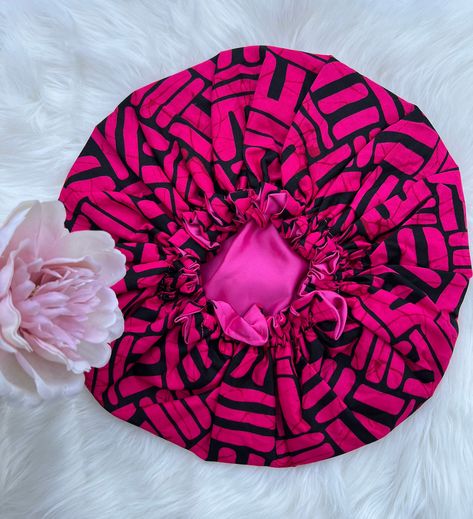 Sleep Scarf, Hair Protection, Bonnet Cap, Satin Bonnet, Hair Bonnet, Ankara Print, African Ankara, Night Sleep, Ankara Fabric