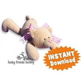 Honey the Easy Teddy Bear INSTANT DOWNLOAD Sewing Pattern PDF Diy Plush, Teddy Bear Patterns Free, Memory Bears Pattern, Bear Patterns Free, Bear Clothes, Teddy Bear Sewing Pattern, Bear Patterns, Toy Sewing, Keepsake Bear