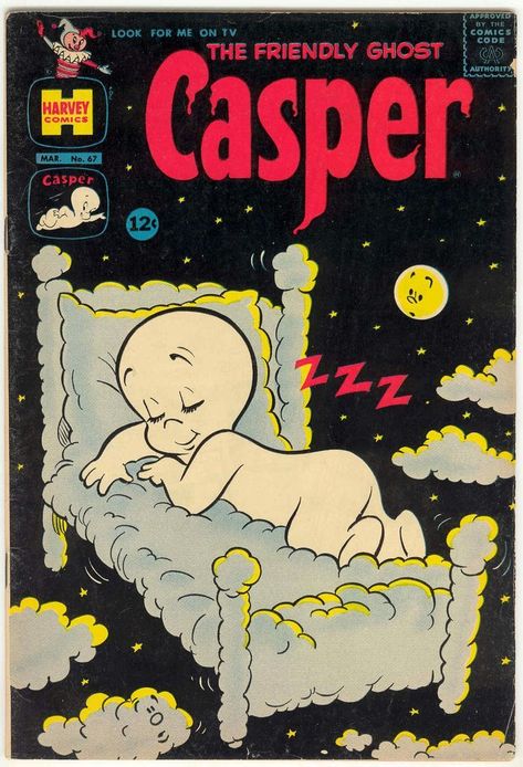 Casper Cartoon, Ghost Comic, Harvey Comics, Casper Ghost, Casper The Friendly Ghost, Cartoon Posters, Old Comics, 90s Cartoon, Friendly Ghost