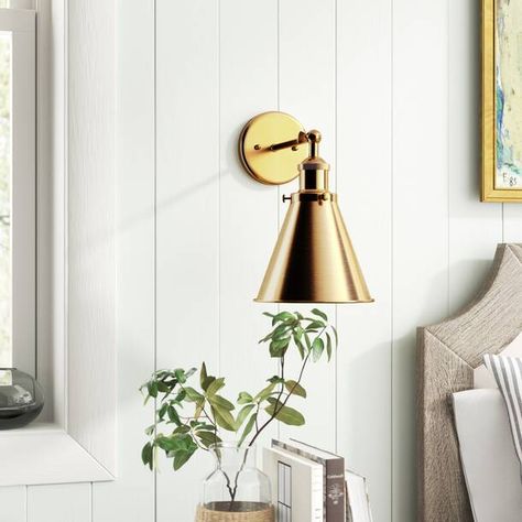 Sand & Stable Baldwyn 1 - Light Single Pendant & Reviews | Wayfair Rh Office, Rv Lighting, Barn Kitchen, Candle Warmer Lamp, Retro Styles, Barn Ideas, Primary Bedroom, Wooden Candles, Candle Warmer