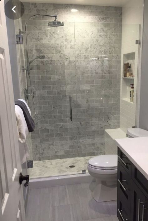 Small Bathroom Makeover, Small Remodel, Bathroom Remodel Designs, Bathroom Remodel Shower, Small Bathroom Design, Bathroom Renos, Shower Remodel, Bathroom Remodel Master, Bath Remodel