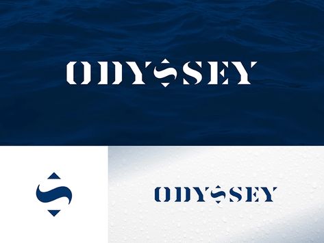 Odyssey by Brian Rau | Dribbble | Dribbble Wordmark Logos, Nautical Logo, Marines Logo, Pelican Art, Pirate Outfit, Word Mark Logo, Logo Images, Odessa, Business Card Design