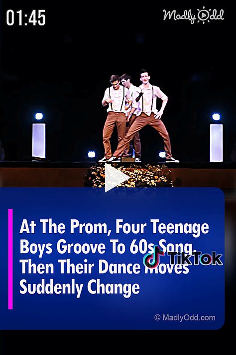 ▷ Over 3 million Hits for Prom Boy Quartet Dancing Performance Covering From s Music to Current When your video clip of a stage performance on your prom night goes viral and get well over 3 million hits... was surely a night to remember. Unlike what one might think these days... went viral dance choreography indian song, dance choreography, dance choreography videos bollywood, dance moms videos