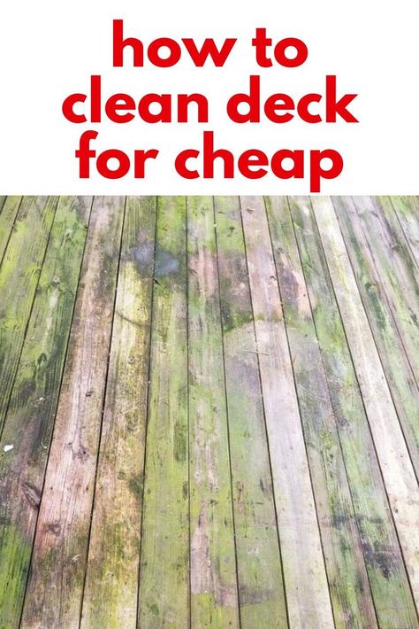 Diy Deck Cleaner Wood, Deck Cleaner Homemade, Diy Deck Cleaner, Cleaning Deck Wood, Non Toxic Diy, Painted Wood Deck, Diy Outdoor Candles, Home Cleaning Remedies, Deck Rug