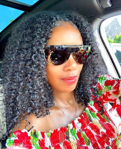 Monique Rodriguez RN to CEO: on Instagram: “Day 2 hair is always better 😆😆😆😆😆 this was my wash and go I did on live yesterday using the moisture rx hair butter and moisture rx styling…” Monique Rodriguez, Day 2 Hair, Hair Butter, Wash And Go, On Live, Sunglasses Women, Moisturizer, Butter, Sunglasses