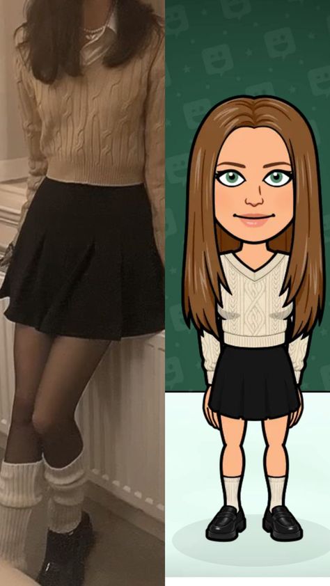 Old Money Bitmoji Outfit, Snapchat Avatar Ideas Y2k, Preppy Bitmoji, Bitmoji Fashion, Snapchat Outfits, Bitmoji Outfits Baddie, Bitmoji Fits, Cute Snapchat Bitmoji Ideas, Snapchat Avatar