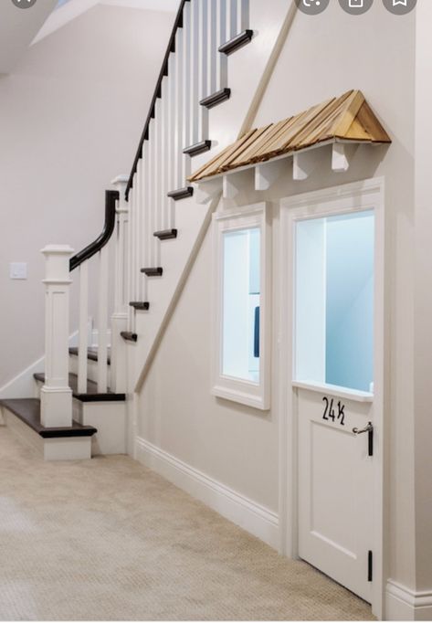 Ideas Under The Stairs, Under Stairs Playhouse, Under Stairs Playroom, Under Stairs Nook, Stair Nook, Kids Play Spaces, Kids Loft, Basement Playroom, Under The Stairs