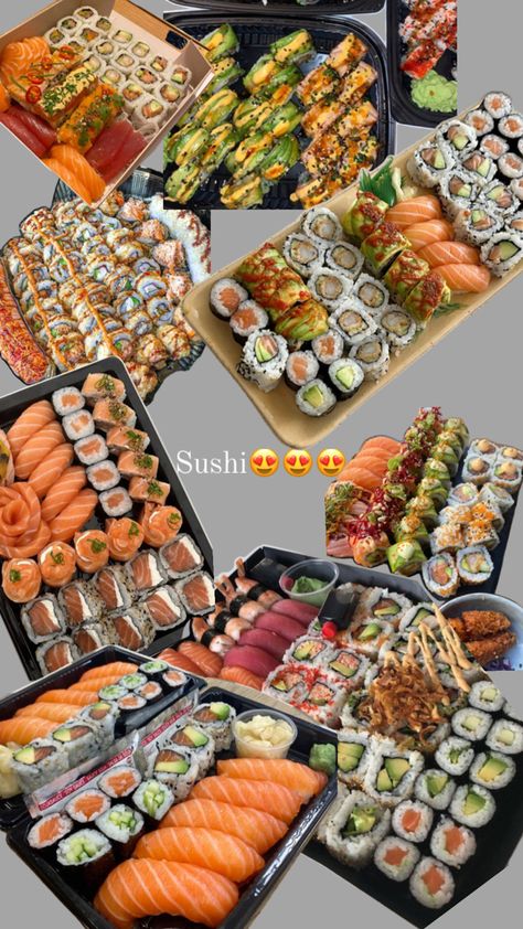 Sushi Platter Aesthetic, Sushi Platte, Sushi Sushi, Sushi Platter, Yummy Food, Pins, Quick Saves