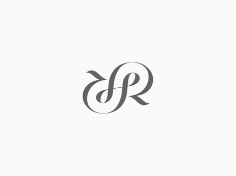 H x R x Infinite Ambigram v.03 Letter R Tattoo, Infinite Logo, Hr Logo, Monaco Luxury, Arabic Calligraphy Tattoo, Organic Branding, H Tattoo, Alphabet Tattoo Designs, Choli Dress