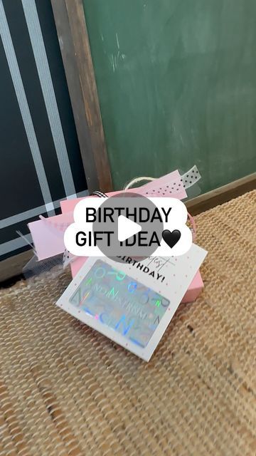 Kaycee Greer on Instagram: "Birthday Gift Idea🎉 Have the Sweetest Birthday! This is such s sweet way to wish someone a happy birthday. Tie this gift card holder onto a little sweet treat & top it off with decorative ribbons or balloons! Happy Gifting 🖤

Like this post & be sure to follow along. Comment Sweet for a link to be sent to you. The links can also be found in my LTK.
.
.
#gift #gifts #giftidea #giftideas #giftgiving #giftguide #giftwrapping #giftbox #giftbaskets #giftsforher  #perfectgift #uniquegifts #uniquegift #birthdaygiftideas #birthday #bday #birthdaygift #birthdaygifts #birthdaygiftidea #gifttags #birthdaygiftideas #gifttag #birthdaygifting #bdaygiftideas #birthdaygiftsidea" Healthy Birthday, Free Birthday Gifts, Last Minute Birthday Gifts, Secret Pal, Birthday Gift Ideas, Birthday Gifts For Girls, 16th Birthday, Gift Card Holder, Free Birthday Stuff