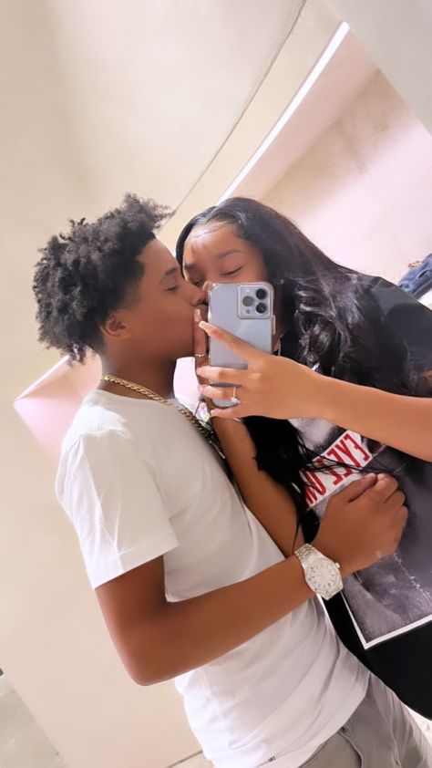 Mykel And Mya, Mya And Mykel, Mya And Dae Dae, Couple Mirror Selfie Ideas Black, Mirror Pictures Couples Black, Black Couple Mirror Selfie, Gf And Bf Pictures, Black Relationships Mirror Pictures, Bf Pictures