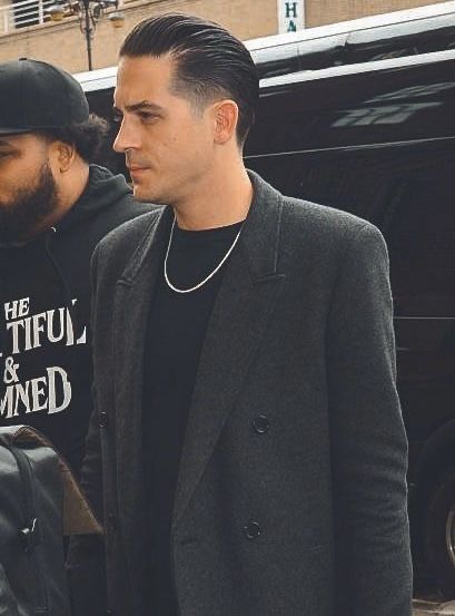 G Eazy Slick Back Hair, G Eazy Hairstyle, Slick Back Hair Men, G Eazy Hair, G Eazy Haircut, G Eazy Style, Slick Back Haircut, Boys Fade Haircut, Italian Hair