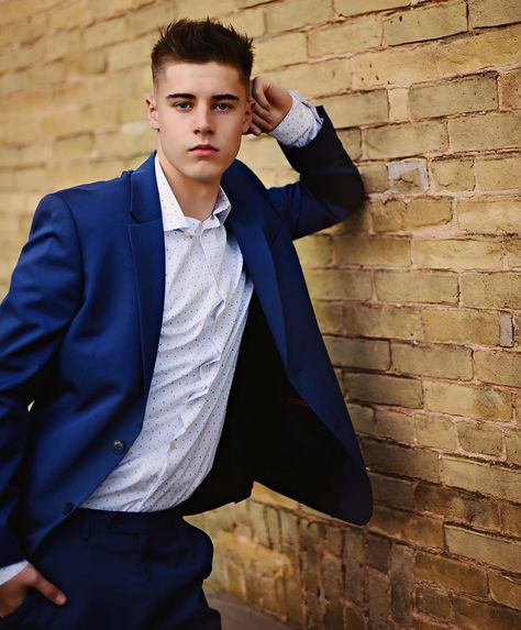 Senior guys style, senior boy portraits, senior boy posing, urban senior photography, navy suit, navy mens suit, what to wear for senior pictures, wisconsin senior portrait photographer, mens haircuts, senior guys style guide😍. #nailedit #onehappyphotographer” Urban Senior Photography, Guys Style, College Senior Pictures, Dress Pant Suit, Mens Haircuts, College Senior, Senior Guys, Senior Photoshoot, Mens Style Guide