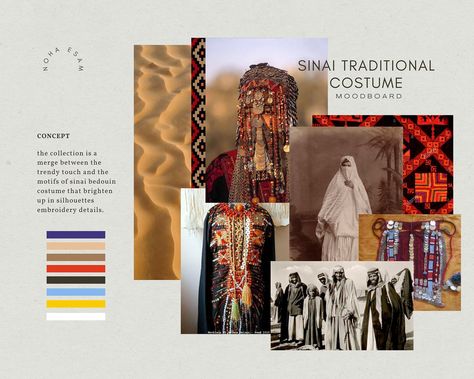 Sinai Traditional Costume :: Behance Saudi Cup Fashion, Costume Designer Portfolio, Sinai Pattern, Costume Portfolio, Fashion Design Inspiration Board, Mood Board Fashion Inspiration, Fashion Sketchbook Inspiration, Forest Fashion, Fashion Portfolio Layout