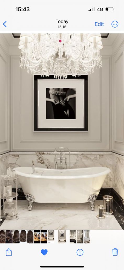 Parisian Bathroom, Classical Bathroom, Classic Bathroom Design, Bathroom Decor Luxury, Classic Bathroom, Bathroom Design Decor, Bathroom Design Luxury, Dream Bathrooms, Family Bathroom