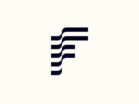 F by Nadia Castro #monogram #F #typography #logotype #type #lettering #logo #brandin #minimalism #geometry F Design Letter, F Logo Design Letter, Letter S Typography, F Typography, Letter F Design, T Letter Logo, F Letter Logo, Wind Logo, F Monogram