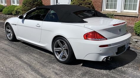 2008 BMW M6 Convertible | L166 | Indy 2022 M6 Convertible, Bmw M6 Convertible, Bmw M6, Heated Seat, Convertible Top, Mecum Auction, Alloy Wheel, Automatic Transmission, Leather Interior