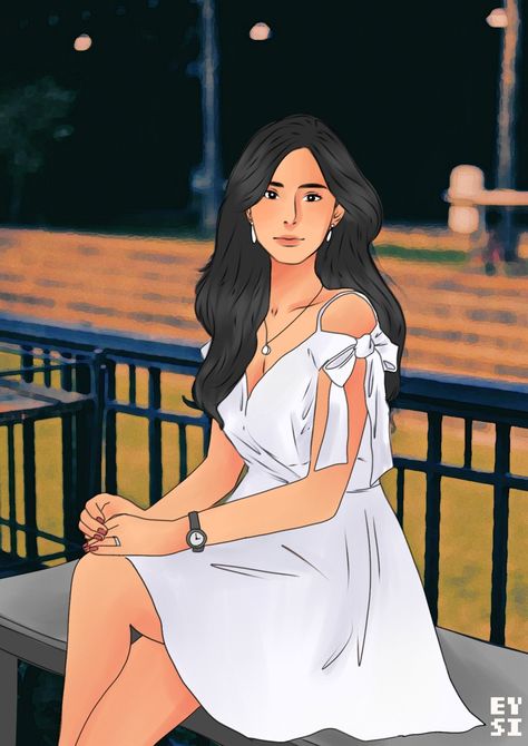 Ashianna Kim Fernandez Fan Art, Ashianna Kim Fernandez, University Series Fanart, Univ Series, Performance Task, University Series, Series Wallpaper, Performance Tasks, Single Girls