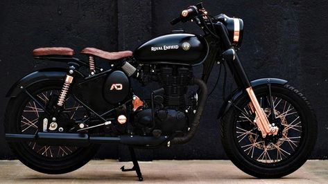 Modified Black-Copper Beauty | Royal Enfield Classic 350 Bullet Modified, Royal Enfield Stickers, Royal Enfield Hd Wallpapers, Classic 350 Royal Enfield, Royal Enfield Classic 350, Royal Enfield Wallpapers, Royal Enfield Modified, Custom Bikes Cafe Racers, Bullet Bike Royal Enfield