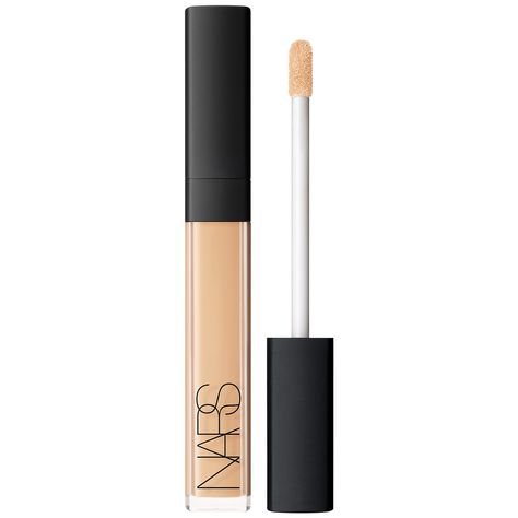 Gaining cult status amongst artists and makeup enthusiasts alike for its long-wearing, skincare-infused formula, the NARS Cosmetics Radiant Creamy Concealer creates a glowing finish. The buildable concealer delivers medium to full coverage that visibly diminishes imperfections, while smoothing, brightening and blurring the skin for up to 16 hours.  Arriving in 30 shades, the formula features light-diffusing technology to help illuminate the complexion, supported by balancing powders to improve t Good Concealer, Nars Concealer, Nars Radiant, Spf Makeup, Radiant Creamy Concealer, Nars Radiant Creamy Concealer, Nars Blush, Shea Butter Body Shop, Concealer For Dark Circles