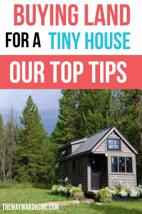 Buy A Tiny House, Buying Land, Tiny House Village, Diy Tiny House, Buy Land, Small Tiny House, Tiny House Layout, Tiny House Loft, Tiny House Community