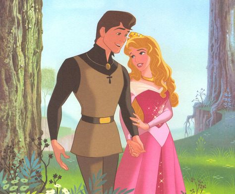 Aurora And Phillip Fan Art, Disney Aurora, Princess And Prince, Disney Storybook, Disney Illustration, Dumping Ground, Disney Princess Aurora, John Edwards, Disney Princesses And Princes