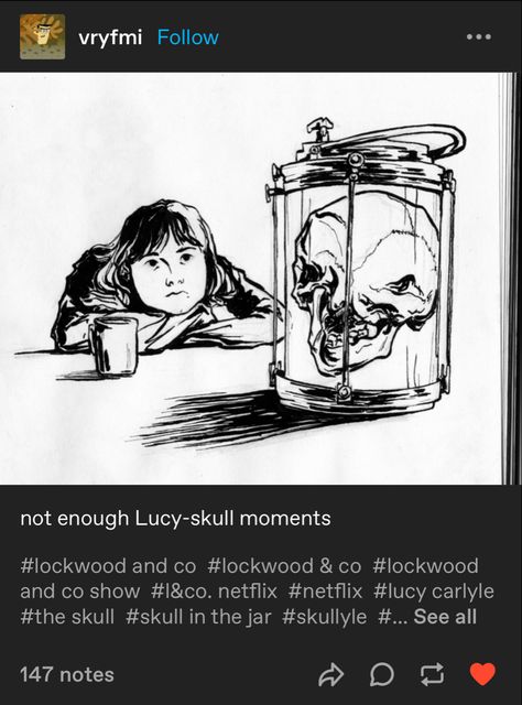 Lucy And Skull, Lockwood And Co Lucy And Skull, Lockwood And Co Tattoo, The Skull Lockwood And Co, Lockwood And Co Skull, Fire God, Jonathan Stroud, Skull Quote, Lockwood And Co