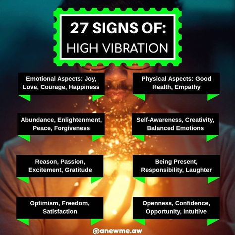 27 signs of high vibration #lawofattraction #manifestation #selfdevelopment Signs Of High Vibration, Universe Knowledge, Empath Energy, Abelardo Morell, Vibrations Quotes, Energy Bodies, Star Seed, Raise Vibration, Spirituality Affirmations