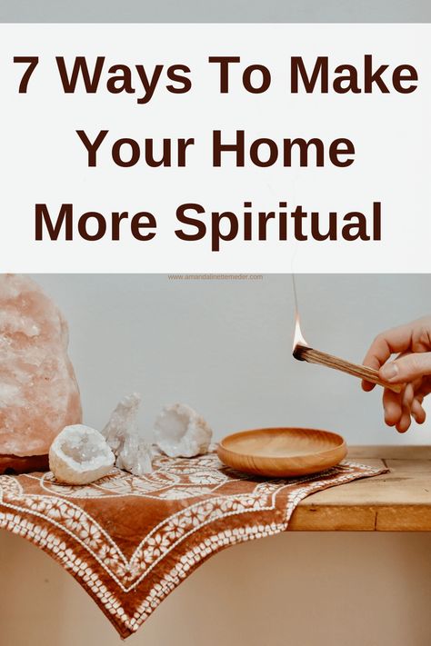 How To Make Your Home More Spiritual — Amanda Linette Meder Make Your Home A Sanctuary, How To Be More Spiritual, Positive Symbols, Spiritual Lifestyle, Reiki Principles, Spiritual Room, Spiritual Photos, Spiritual Home Decor, Spiritual Home