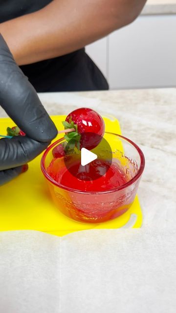 @definitelynotgourmet on Instagram: "Jolly rancher strawberries" Grapes With Jolly Rancher, Candy Strawberries With Jolly Ranchers, Jolly Rancher Covered Fruit, Jolly Rancher Candy Apples, Jolly Rancher Strawberries, Dipped Strawberry Ideas, Jolly Ranchers Candy Apples, Jolly Rancher Fruit, Dipped Strawberries Recipe