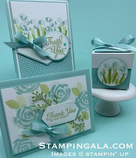 Cards With Flowers, Friendship Cards, Stamping Up Cards, Fun Fold Cards, Card Layout, Floral Cards, Stamping Up, Simple Cards, Flower Cards