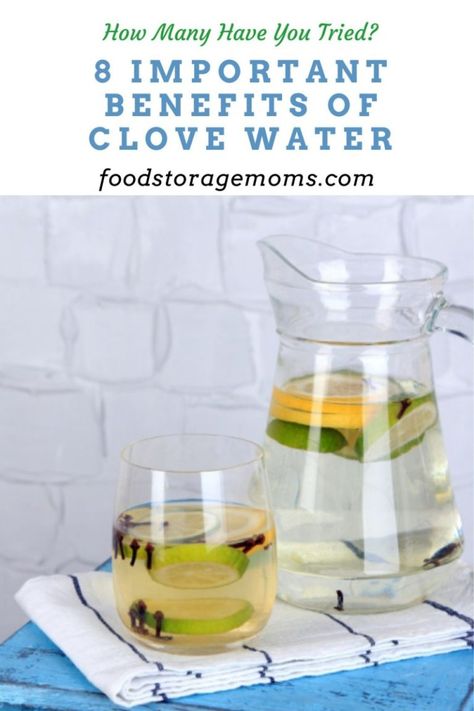 Benefits Of Clove Water, Nettle Tea Benefits, Clove Water, Cloves Health Benefits, Clove Tea, Cloves Benefits, Water Benefits, Emergency Food, Natural Cold Remedies