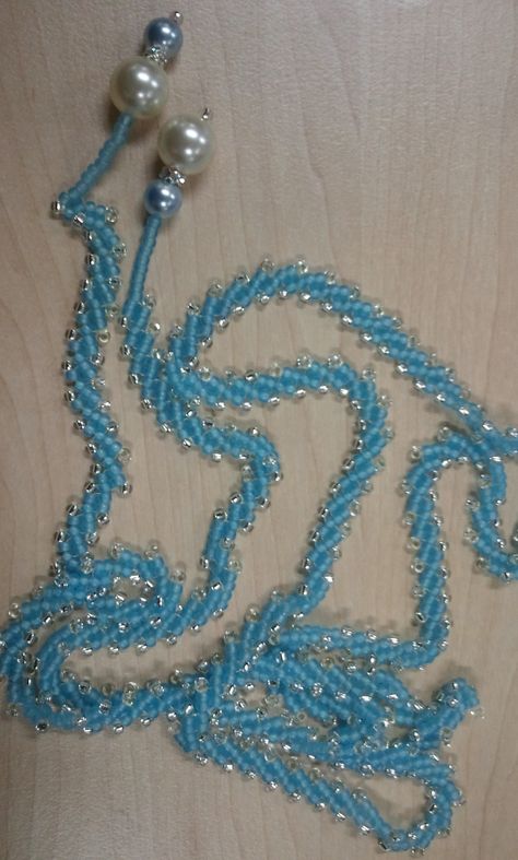 Ice Blue, Beading Patterns, Crown Jewelry, Jewelry Making, Beads, Pattern