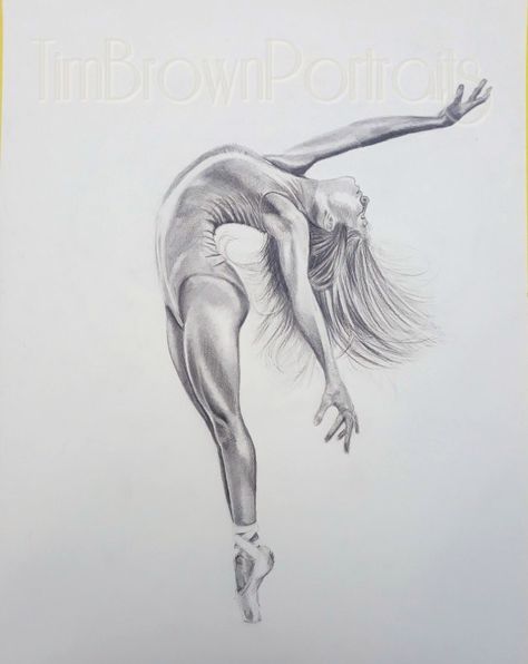 Ballerina back bending.  Graphite sketch on cartridge paper by Tim Brown Portraits.  Monotone graphite pencil on paper, female ballet dancer Dancer Pencil Drawing, Ballerina Pencil Drawing, Graphite Pencils Drawings, Ballerina Poses Drawing, Ballerina Drawing Sketches, Ballet Dancers Drawing, Graphite Drawings Ideas, Ballet Dancer Sketch, Dancers Drawing