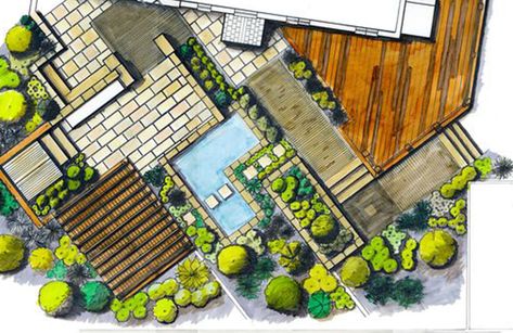 Drawing Landscapes, Site Development Plan, Ashley Thompson, Landscape Architecture Plan, Landscape Design Drawings, Landscape Architecture Drawing, Landscaping Software, Garden Plan, Color Plan