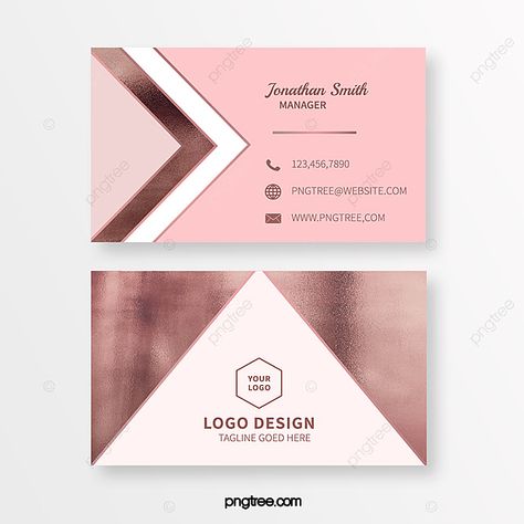 Simple Rose Gold Border Creative Business Card Template Creative Business Card Design Ideas Graphic Designers, Business Card Design Creative Ideas, Rose Gold Business Card, Company Card, Gold Foil Business Cards, Food Business Card, Visiting Card Templates, Garden Goddess, Foil Business Cards