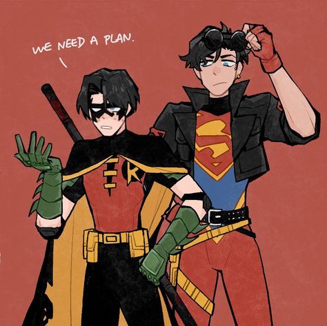 Young Justice Comic, Dc Comics Funny, Super Boy, Superman X Batman, Batfamily Funny, Teen Titans Fanart, Wayne Family, Batman Funny, Pass Out